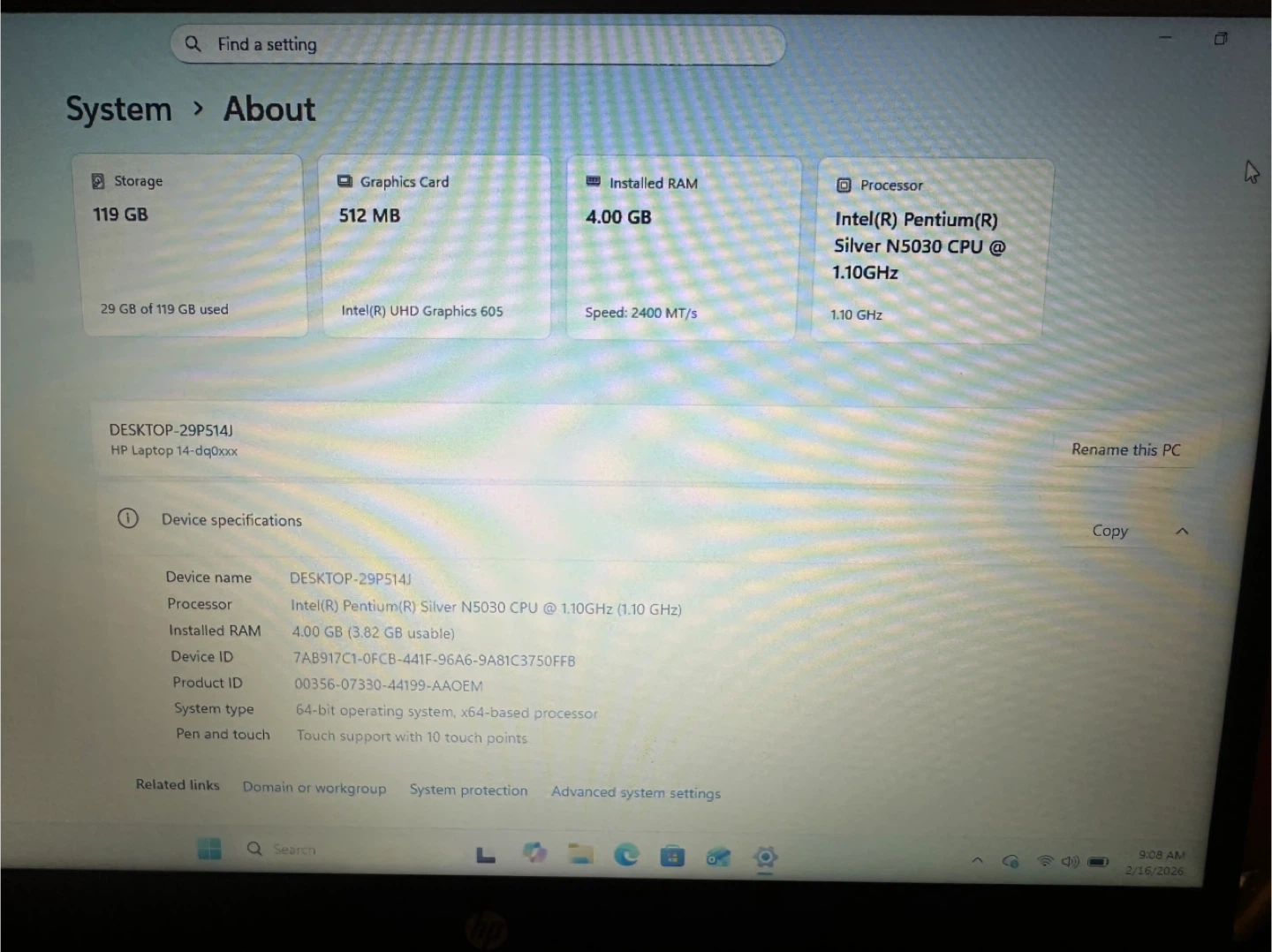 HP Laptop | Windows 11 | Touchscreen | W Charger - photo 3