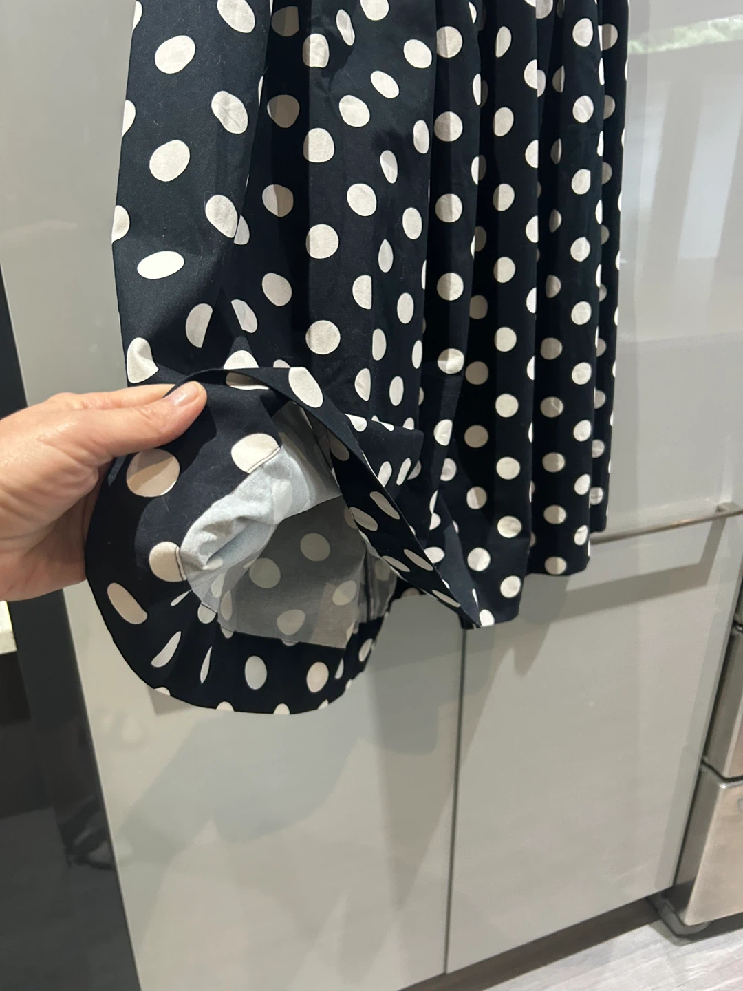 H&M Polka Dot Midi Skirt - photo 2