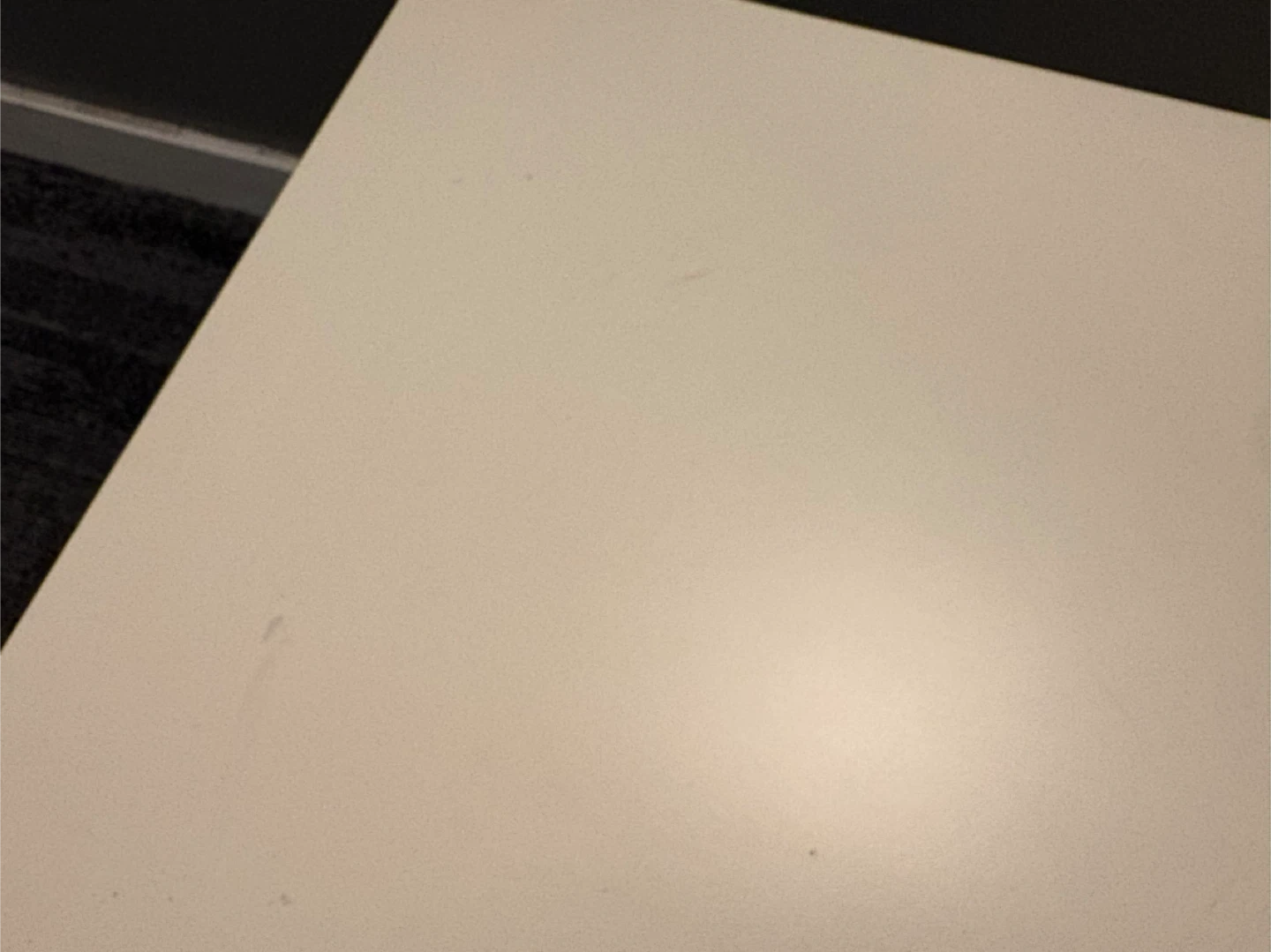 White IKEA Table - photo 4