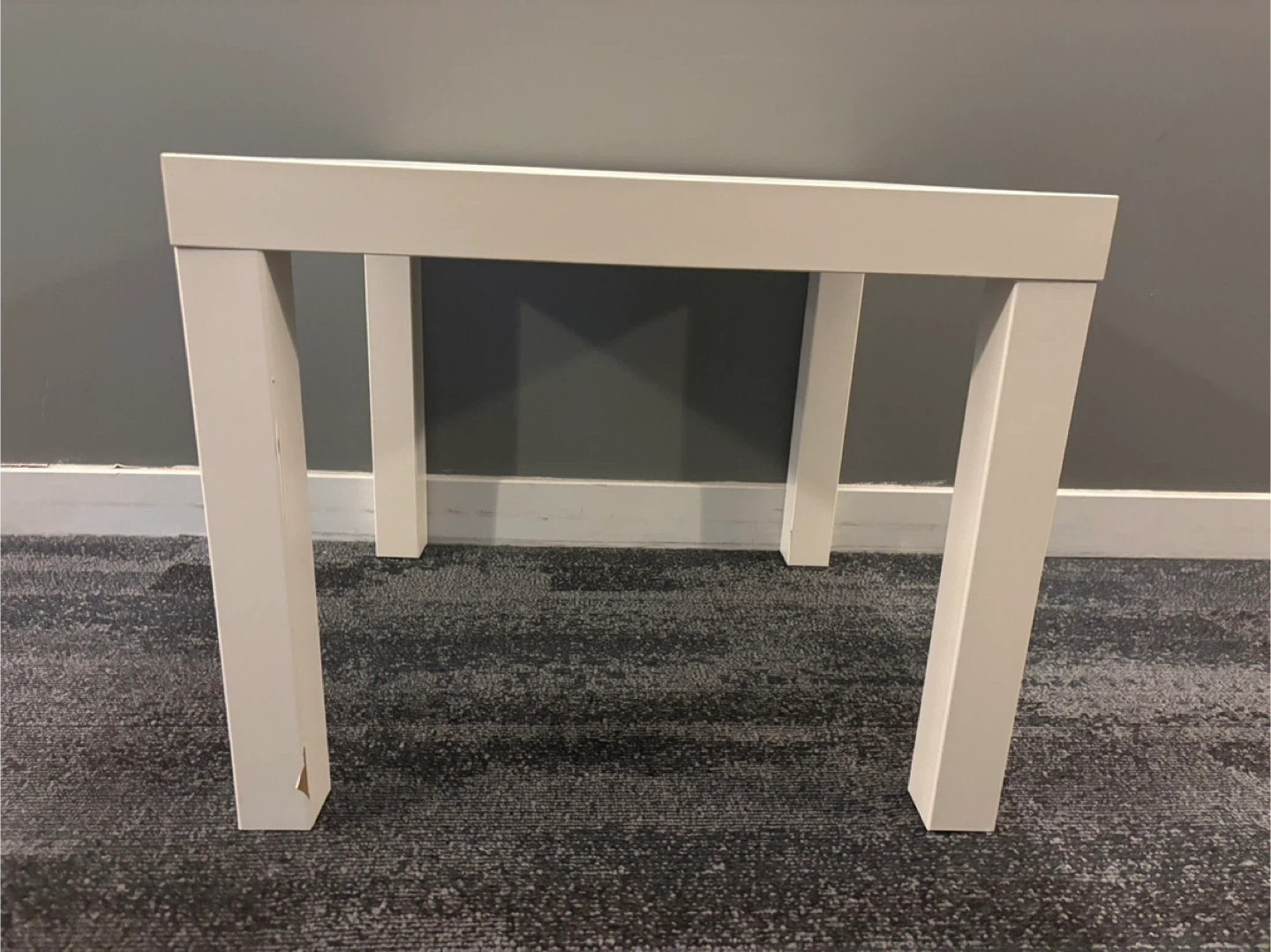 White IKEA Table - photo 2