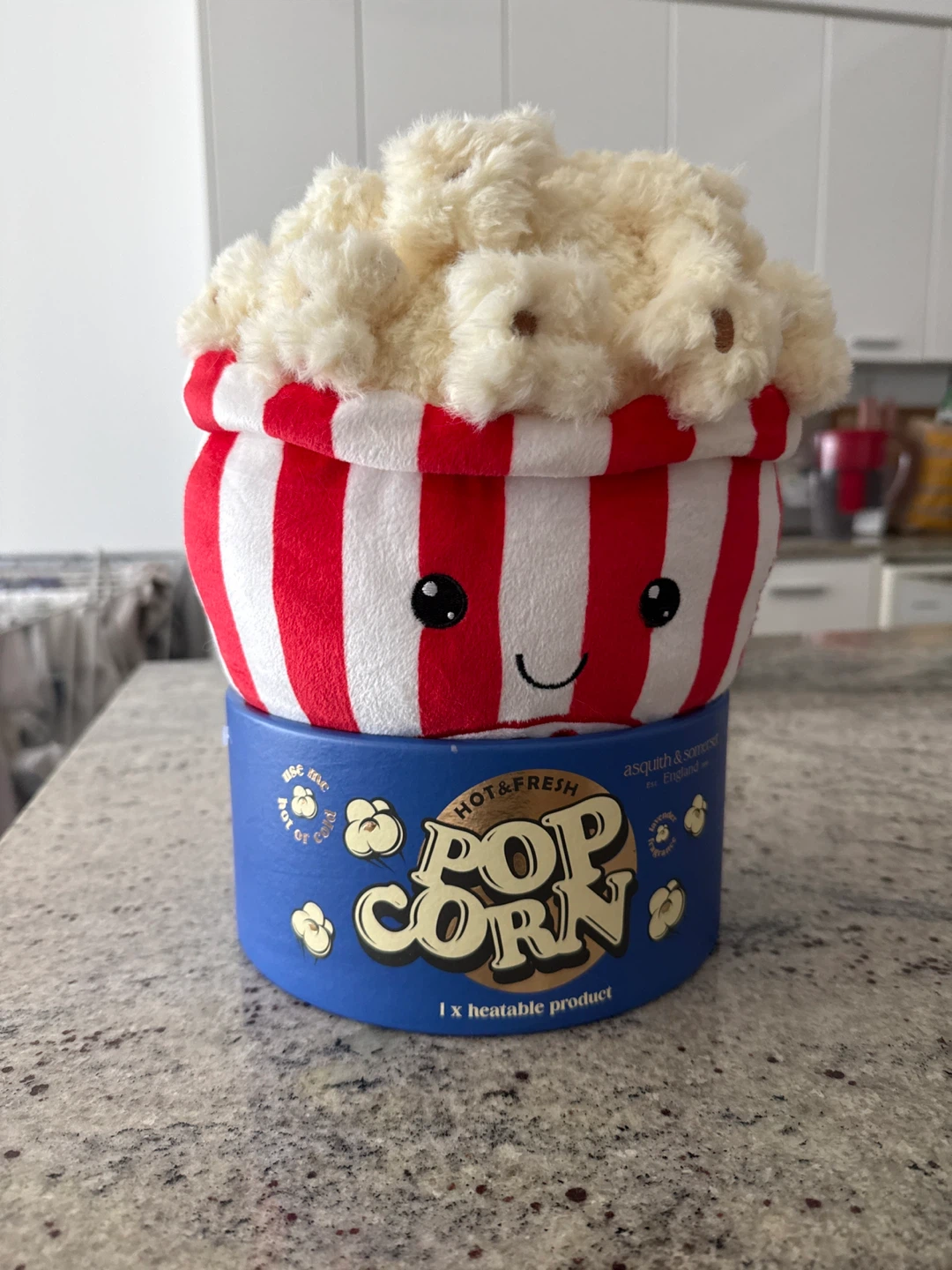 Hot & Fresh Popcorn Heatable Plush