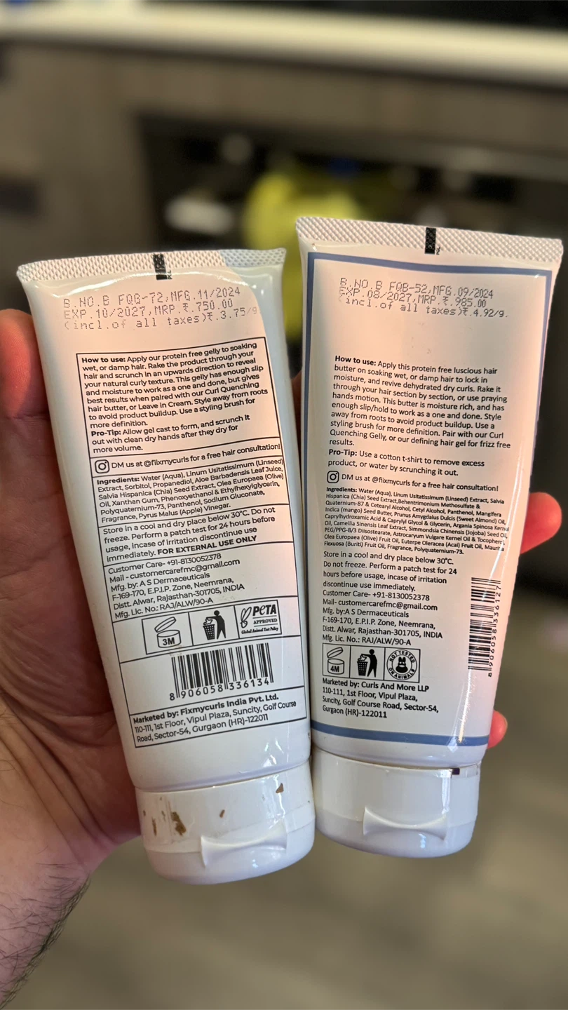 Fix My Curls Curl Quenching Hair Butter & Gelly Set - photo 2
