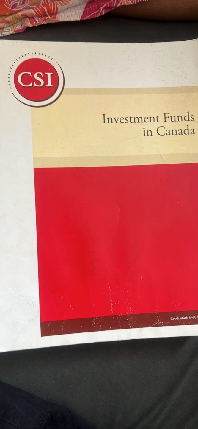 CSI Investment Funds in Canada Textbook - photo 2