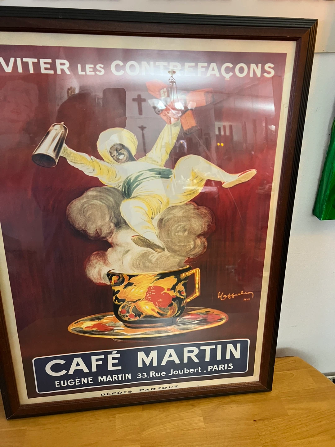 Cafe Martin Vintage Poster by Leonetto Cappiello