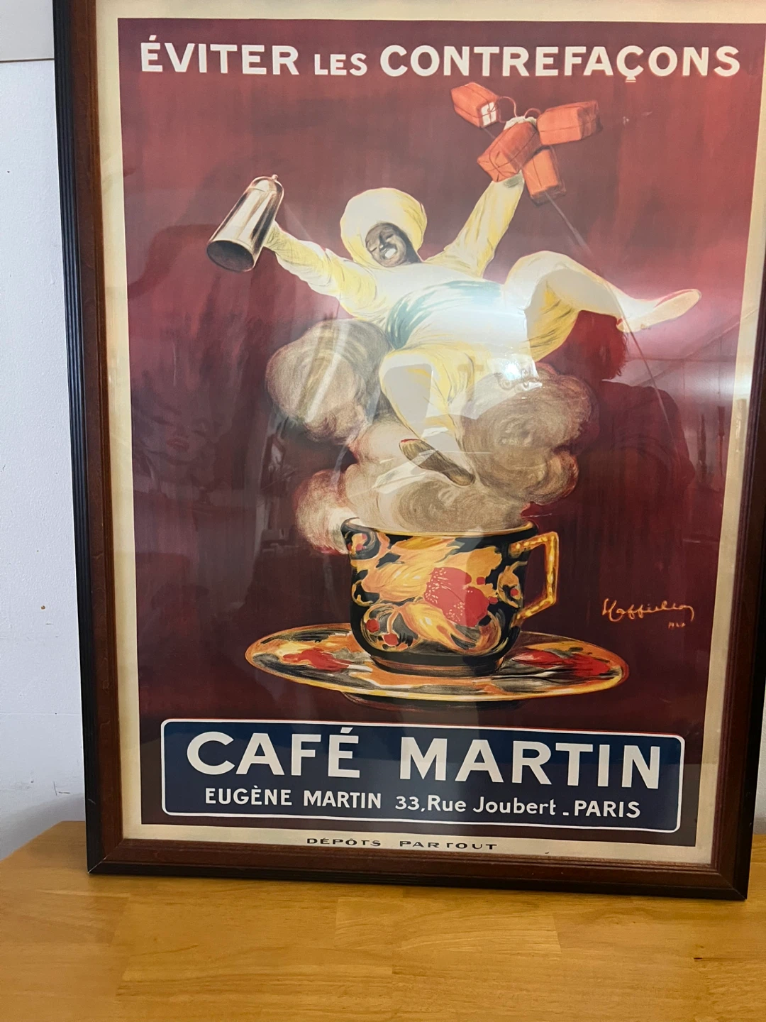 Cafe Martin Vintage Poster by Leonetto Cappiello - photo 2