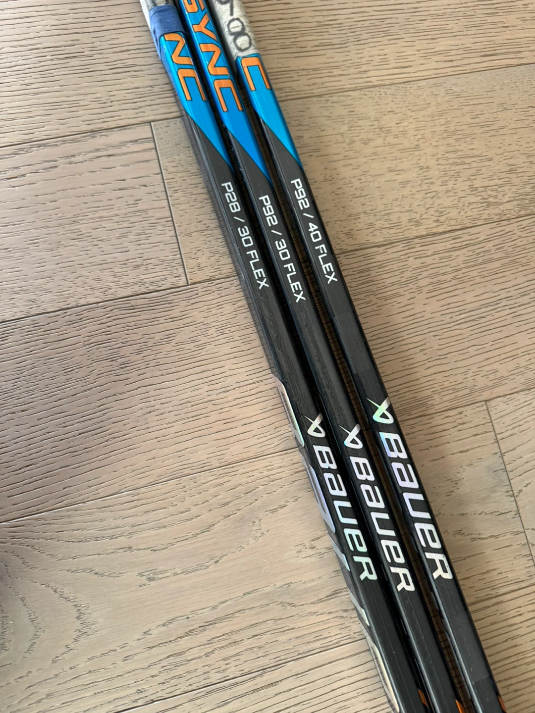 Bauer Sync Left hockey sticks $150 each - photo 2