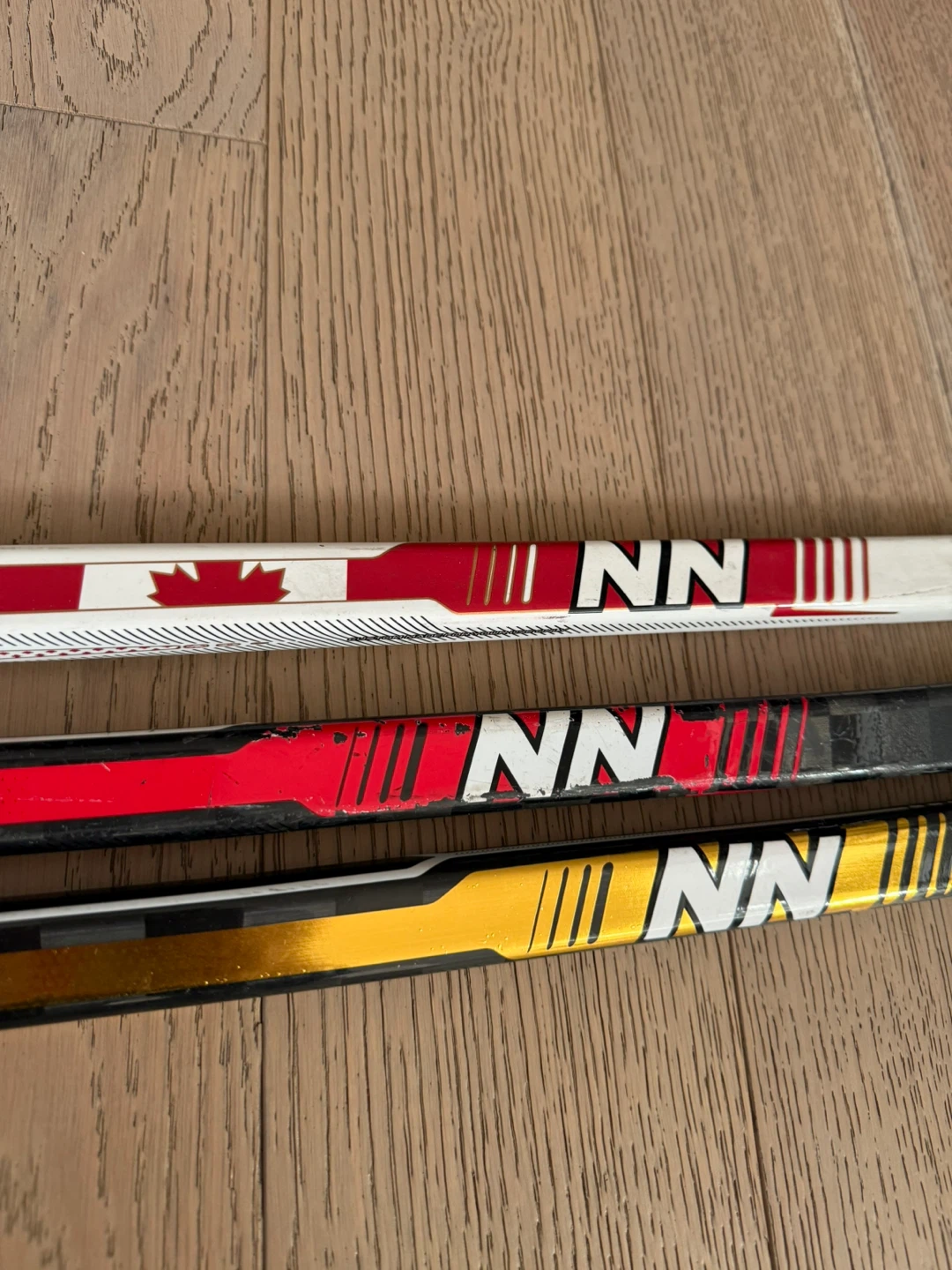 Custom No Name hockey sticks LEFT $80 each