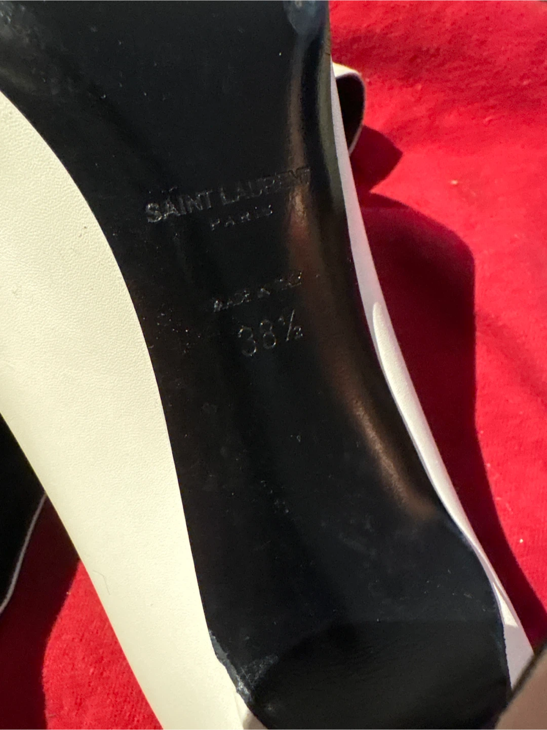 Saint Laurent Paris Cap Toe Heels - photo 3