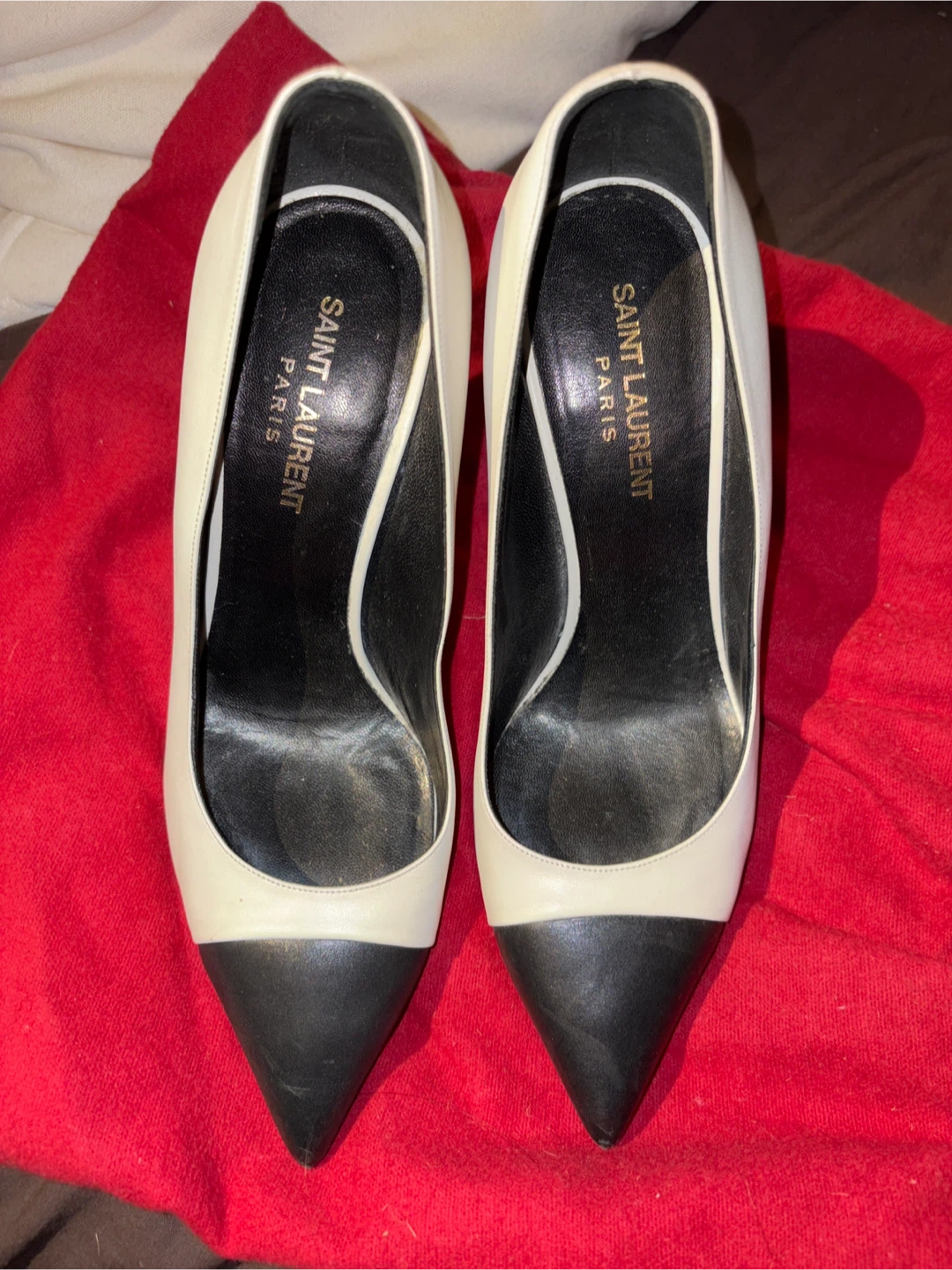Saint Laurent Paris Cap Toe Heels