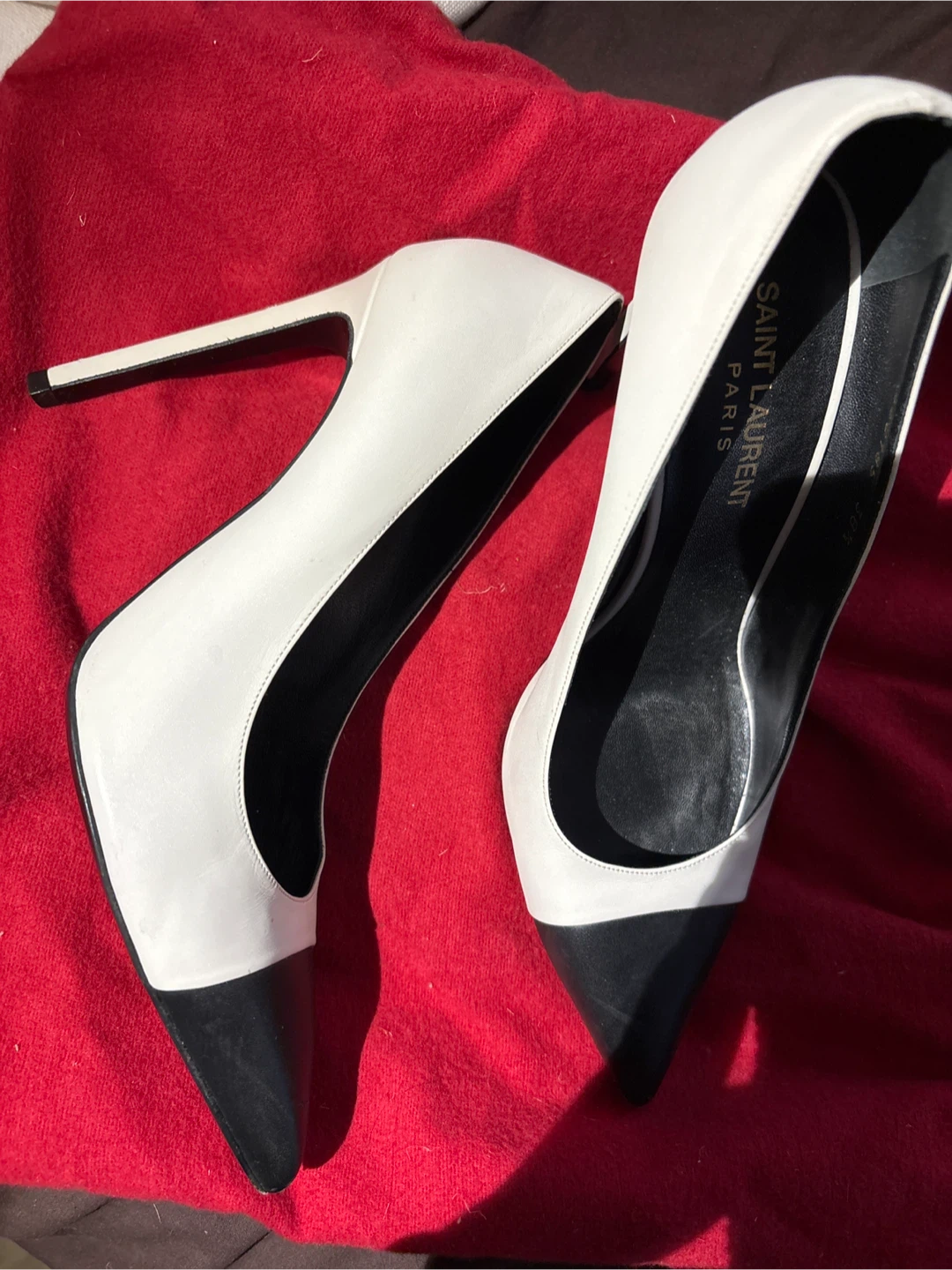 Saint Laurent Paris Cap Toe Heels - photo 2