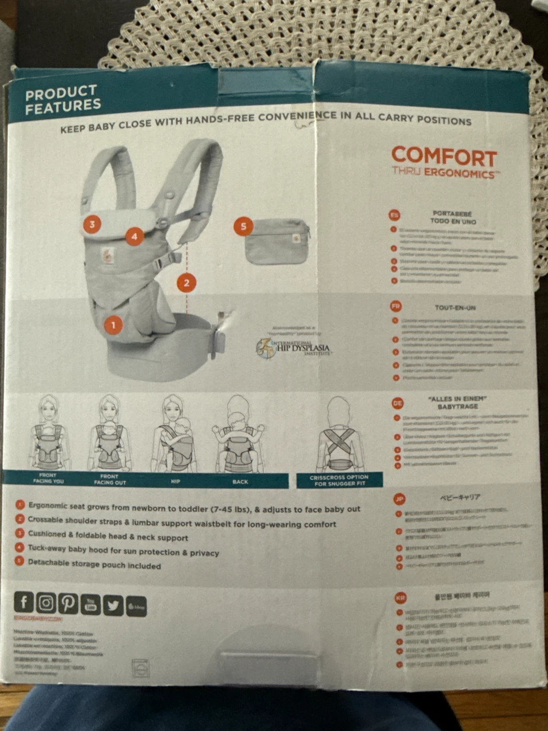 Ergobaby Omni 360 All-Position Baby Carrier - photo 2