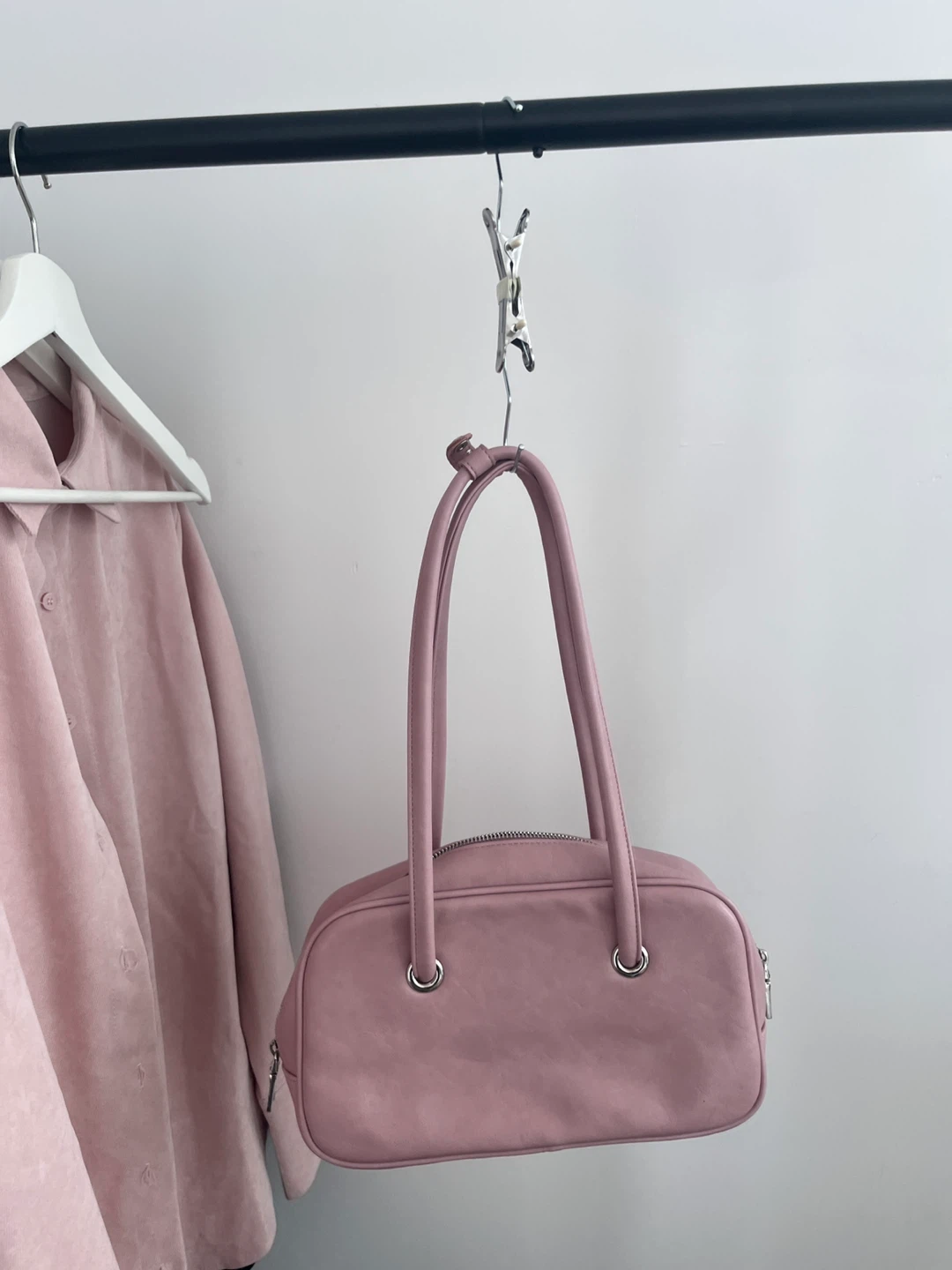 Korea design bag: Pink Shoulder Bag