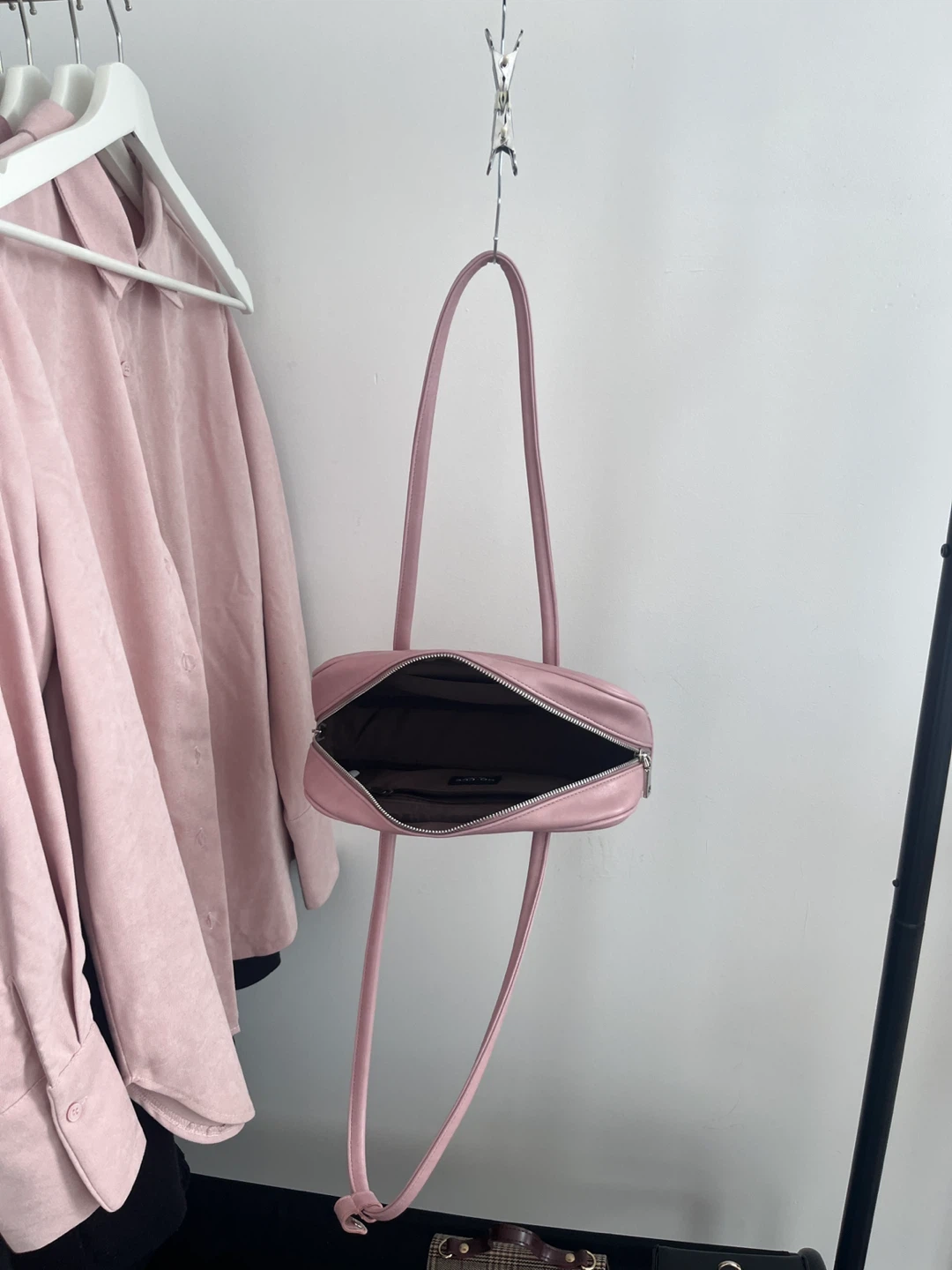 Korea design bag: Pink Shoulder Bag - photo 2