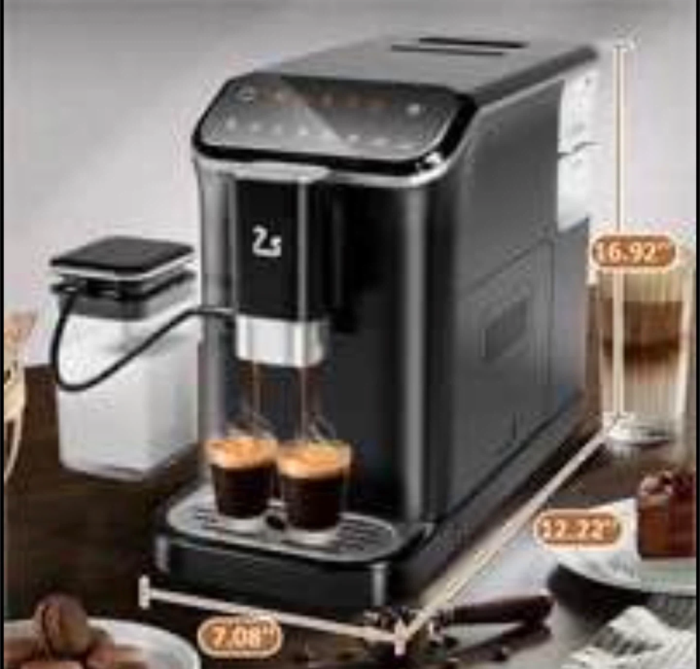 2S Espresso Machine with Grinder - photo 3