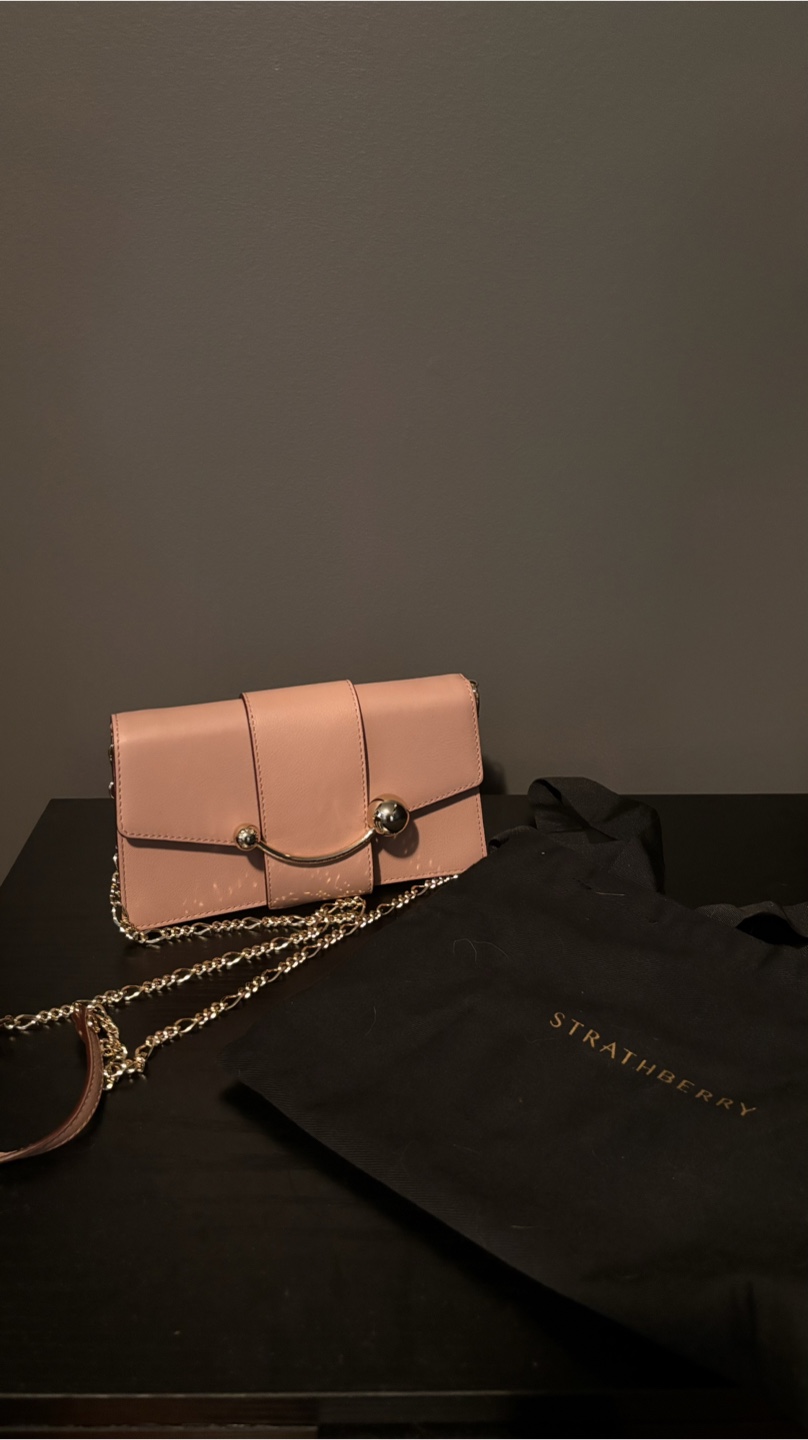 *NEW* STRATHBERRY crescent leather chain bag - photo 3