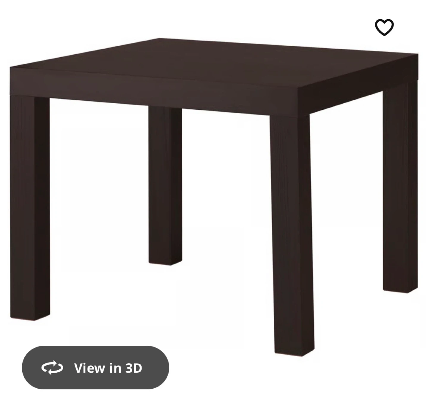 IKEA Lack Side Table - Black