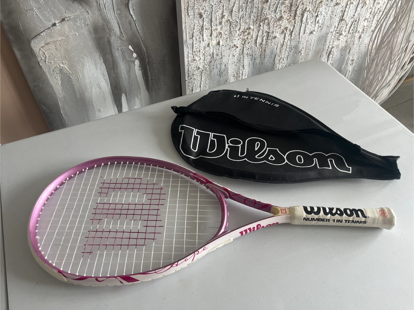 Wilson Tennis Racket with Cover