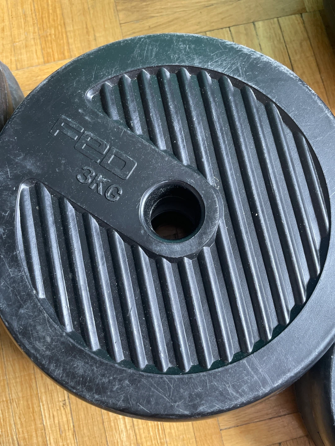 FeiDun Adjustable Dumbbell Set with Weights - photo 3