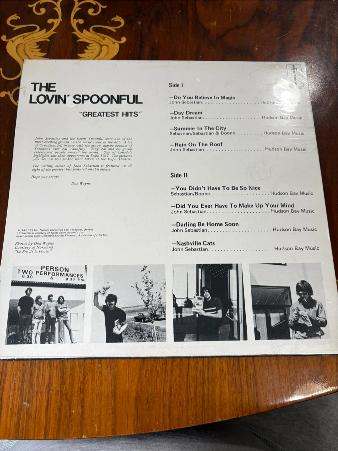 SEALED The Lovin' Spoonful Greatest Hits Vinyl Record - photo 2