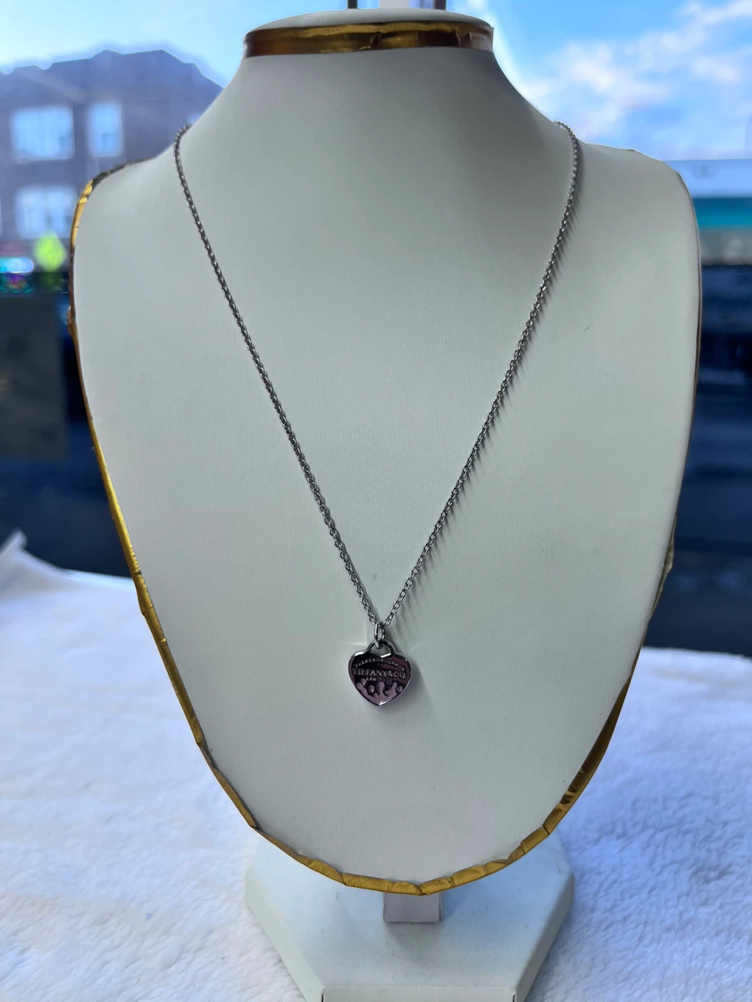 Tiffany & Co. Heart Tag Necklace