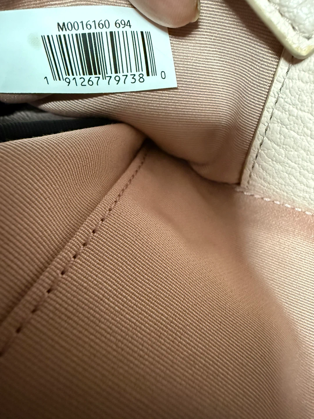 The Marc Jacobs Pink Leather Tote Bag with Crossbody Strap - photo 3