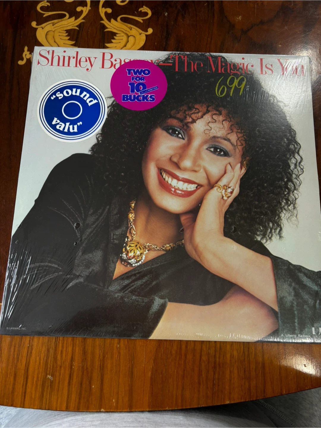 Shirley Bassey The Magic Is You Vinyl Record