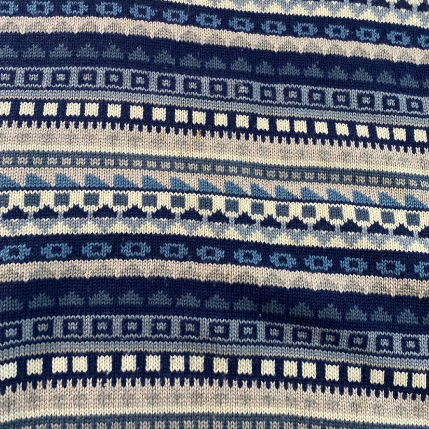 Meister 100% Wool Fair Isle Sweater -medium - photo 2