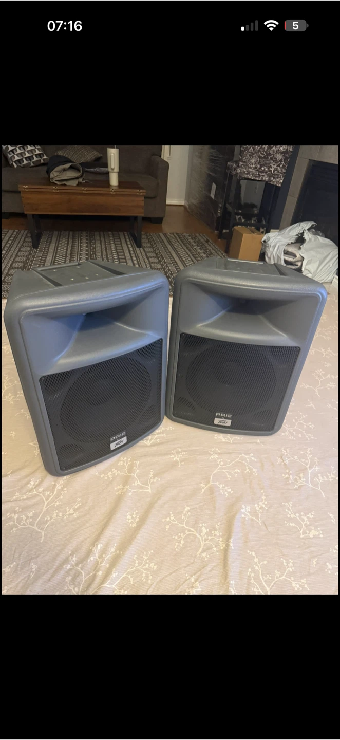 Peavey PR12 PA Speakers (Pair)