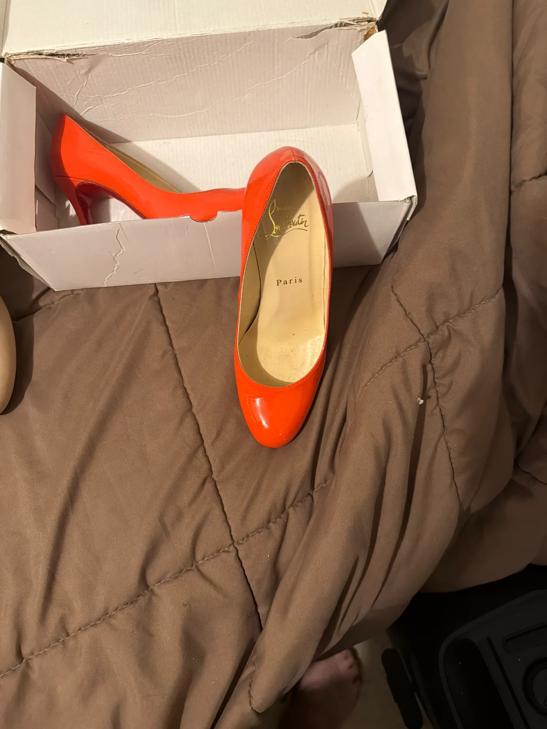 Christian Louboutin Paris Patent Heels - photo 4