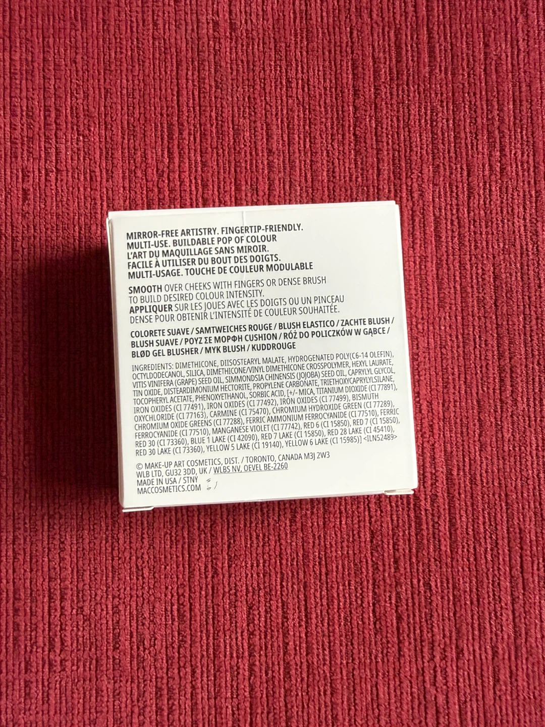 Mac Cosmetics Glow Play Cushiony Blush - So Natural - photo 3
