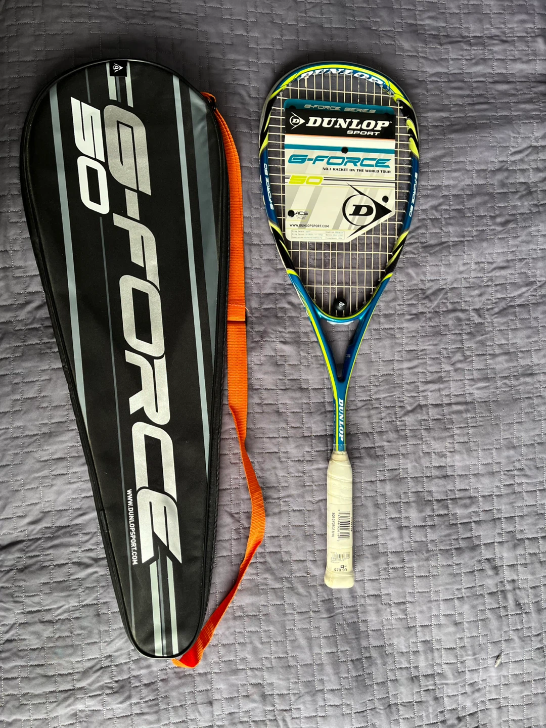 Dunlop G-Force Squash Racquet with Cover