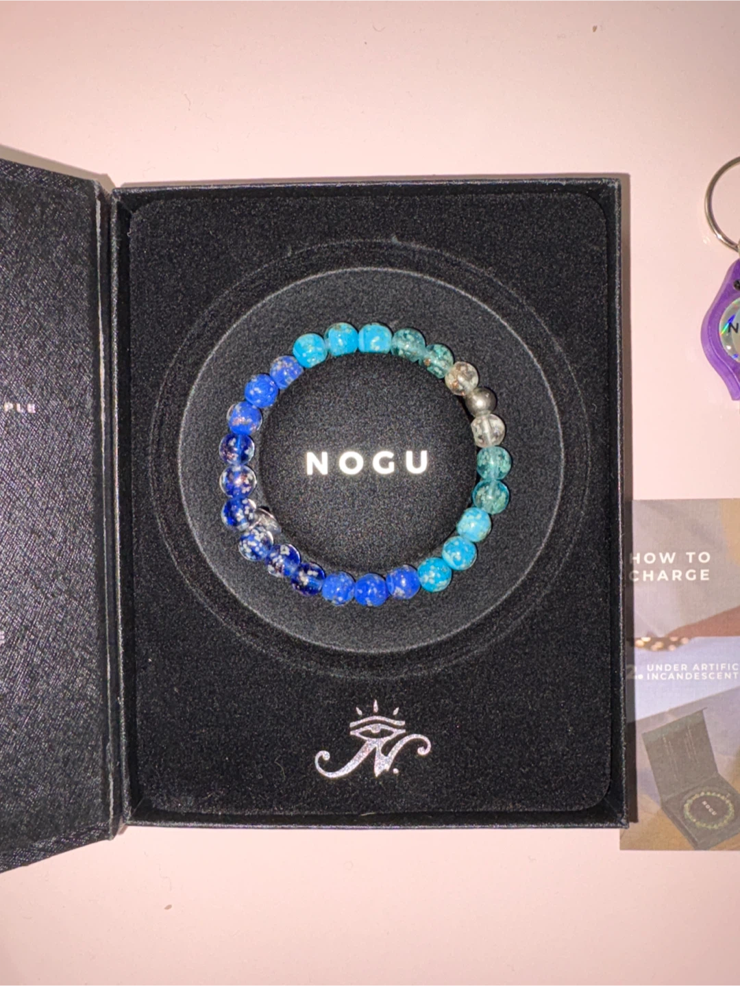 NOGU UV Colour Changing Beaded Bracelet - photo 4