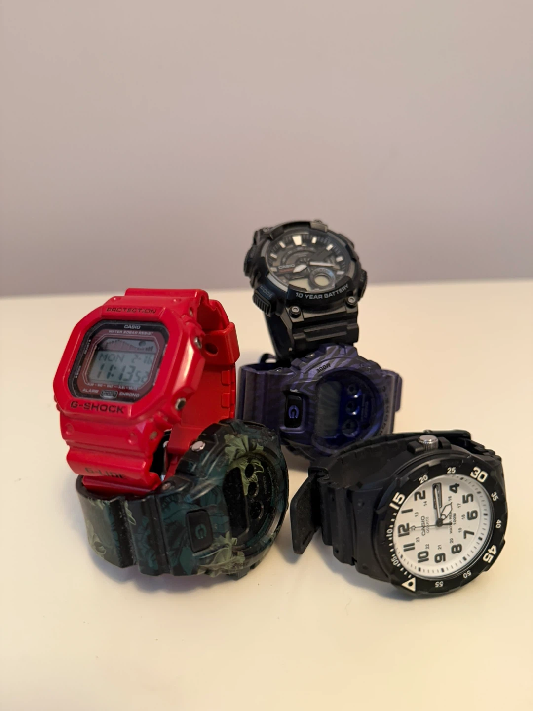 Various Casio Watches