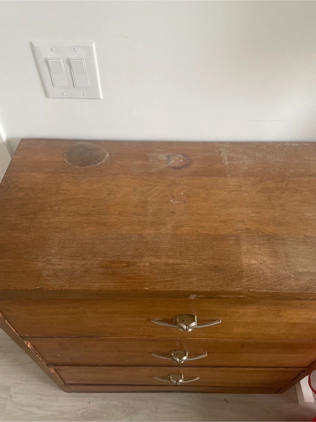 Wooden Dresser with 3 Drawers - photo 2