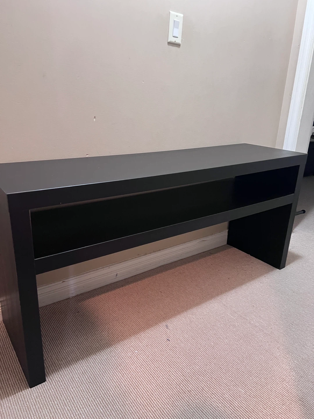 Black Media Console / Bench - photo 2