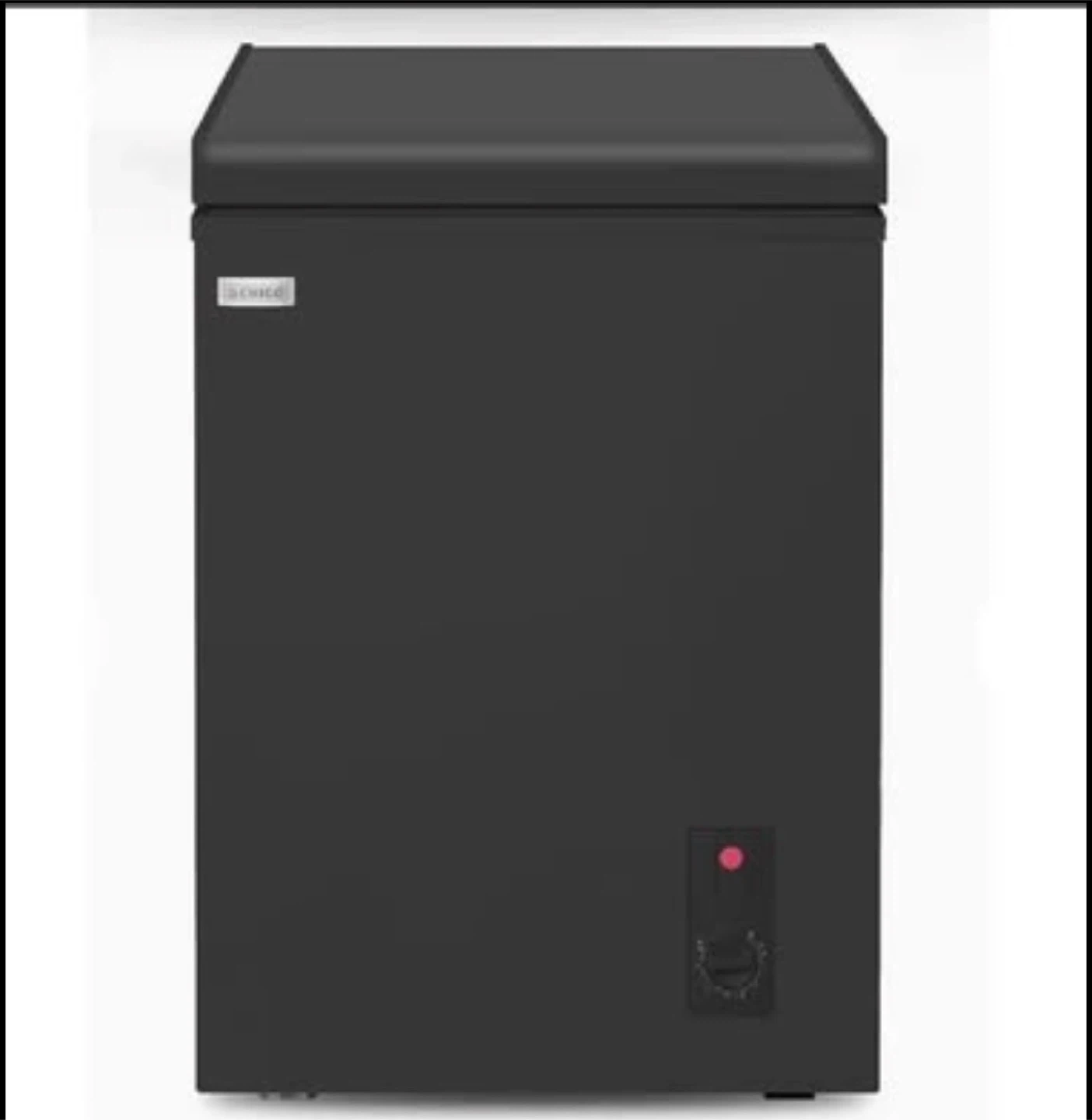 Black mini freezer
