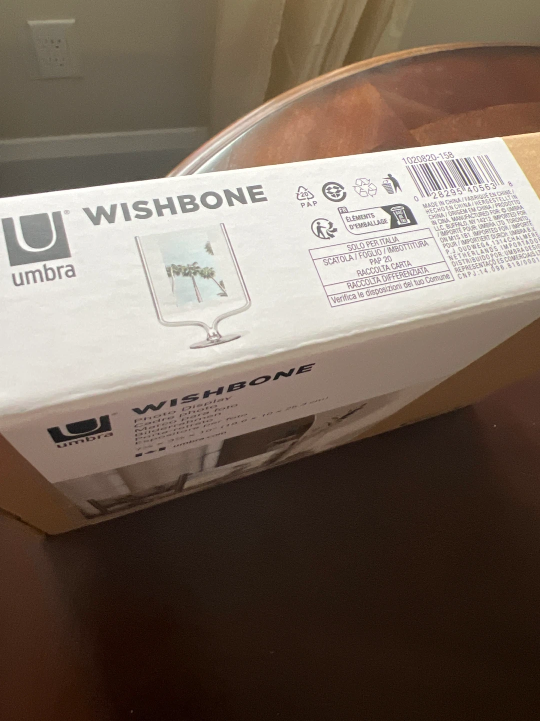 🥕 Umbra Wishbone Photo Display Frame - photo 2