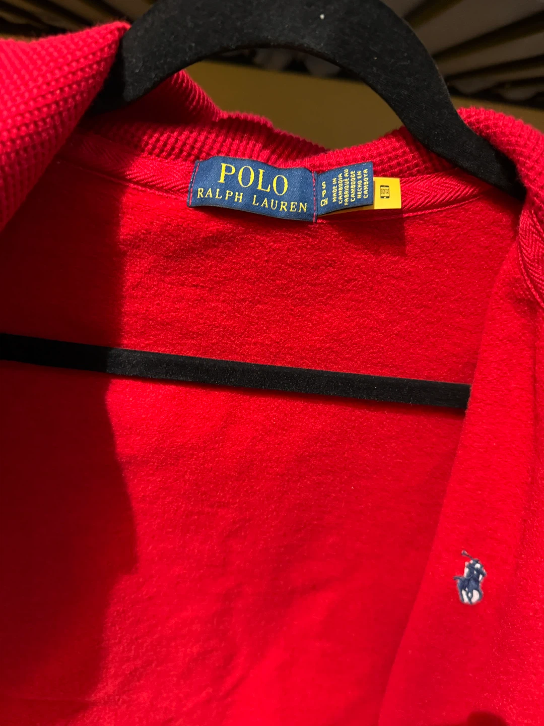 Polo Ralph Lauren Red Zip-Up Hoodie - photo 3