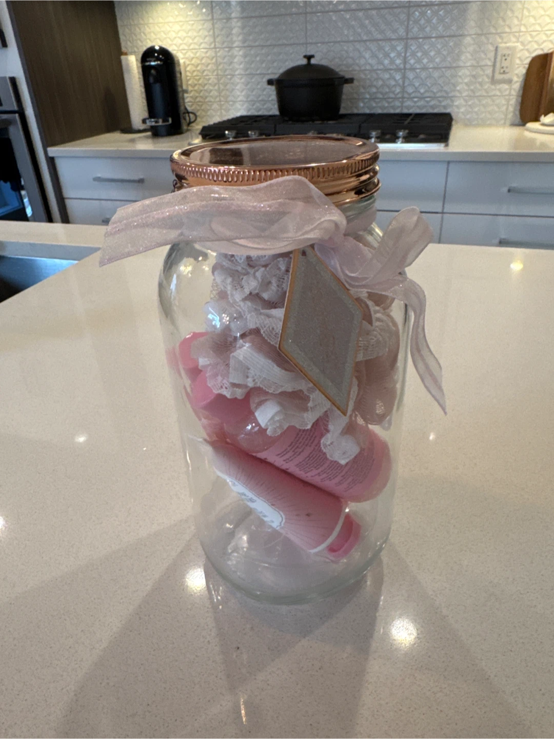 Rose Fragrance Bath Set