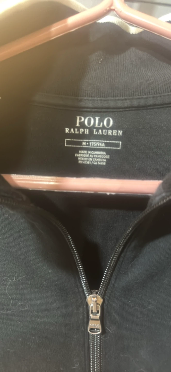 Polo Ralph Lauren Track Jacket - Black - photo 3