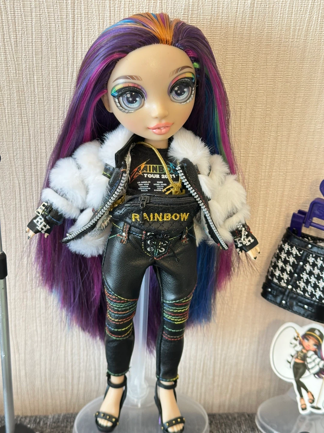 Super Rare Rainbow High Lyric Lucas Rockstars doll - photo 2
