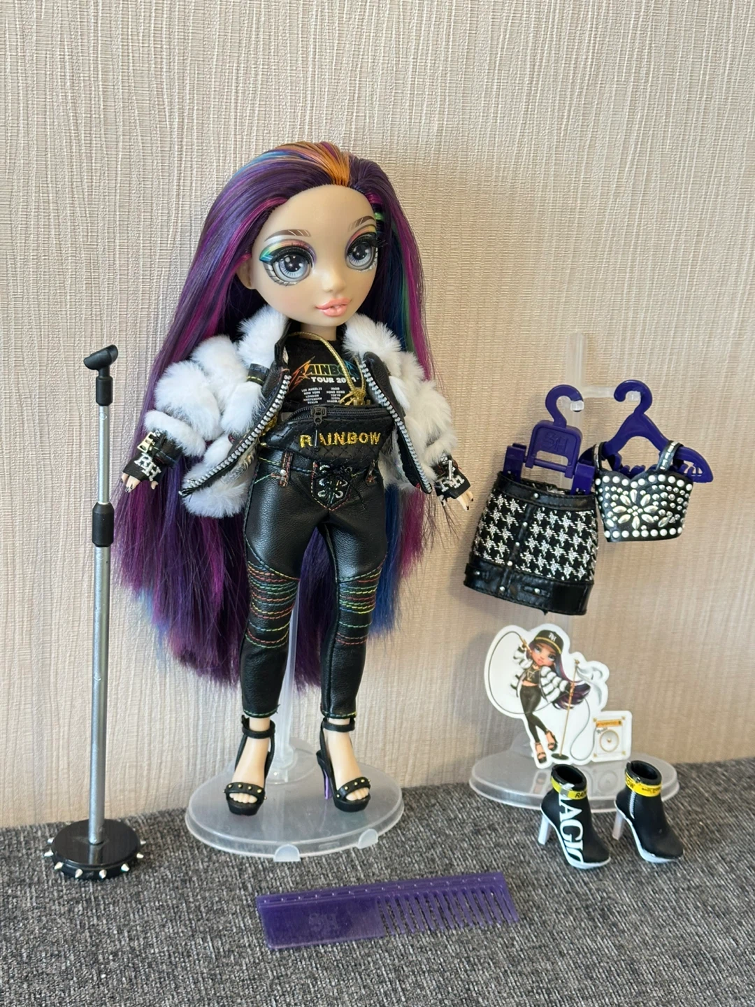 Super Rare Rainbow High Lyric Lucas Rockstars doll - photo 4