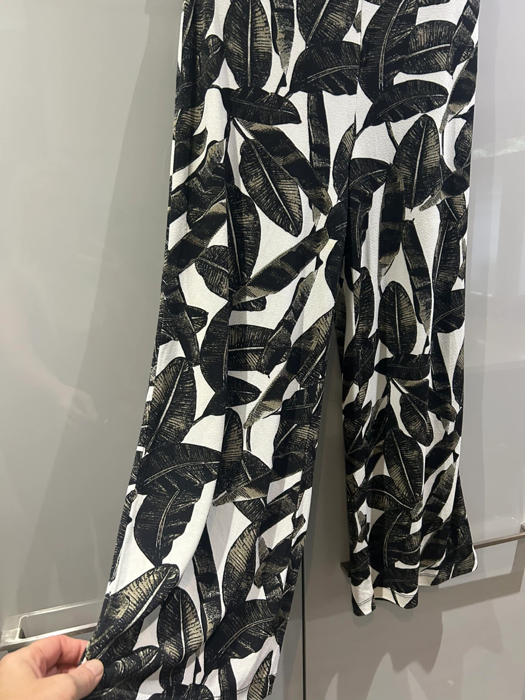 Leaf Print Pants - photo 2