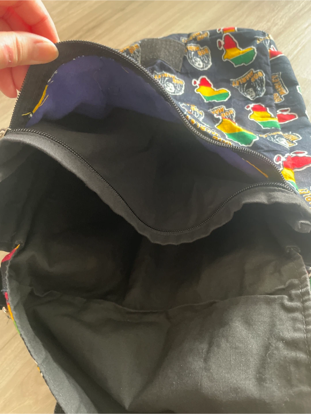Hand made Bob Marley African Map Messenger Bag - photo 3