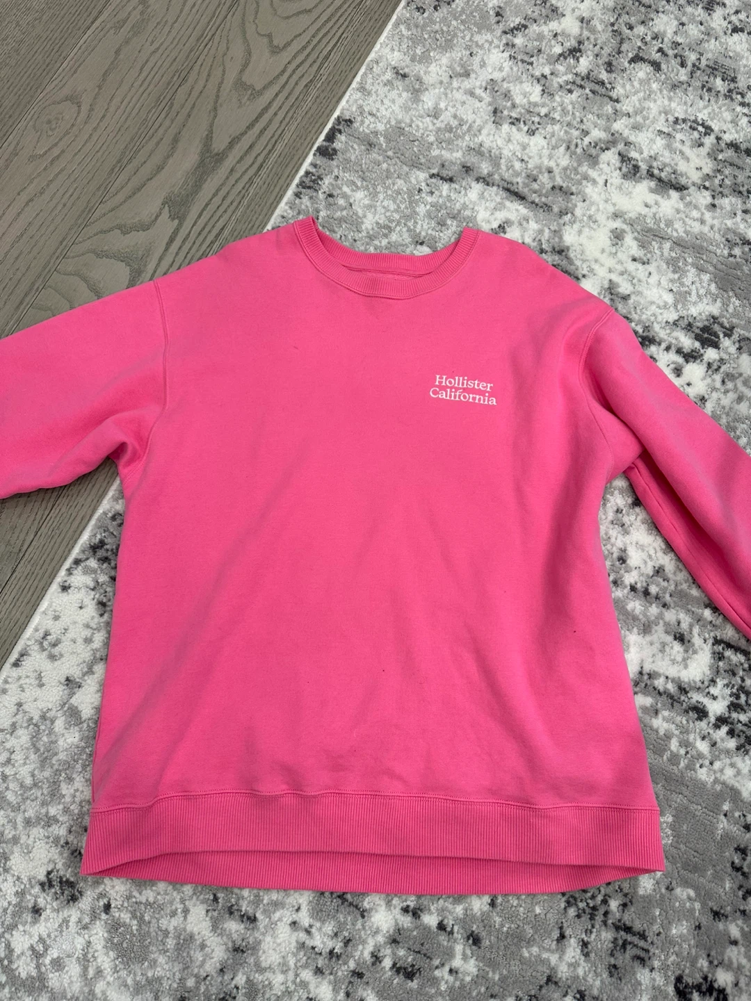 Hollister California Pink Crewneck Sweatshirt