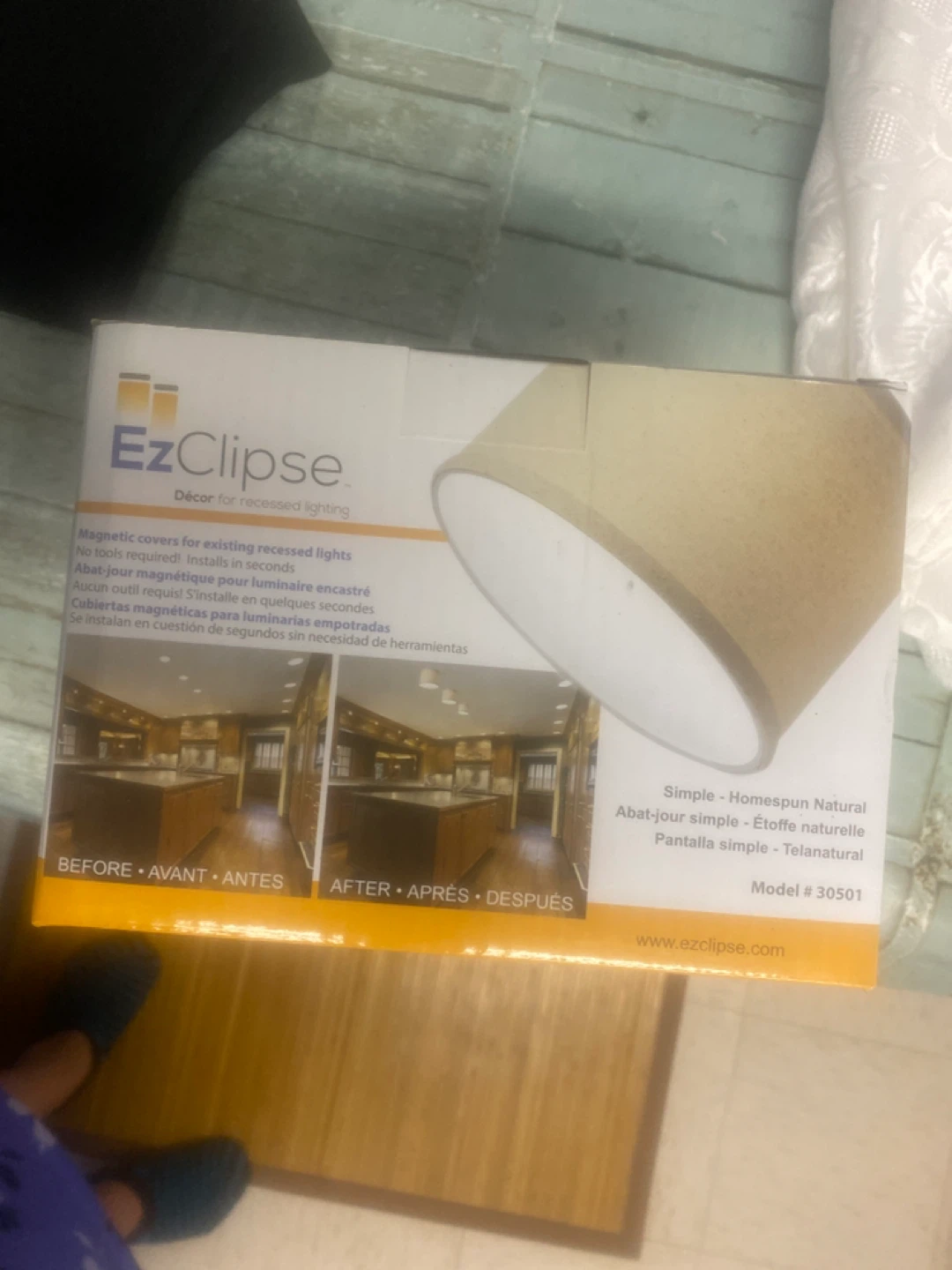 EzClipse Magnetic Covers for Homespun Natural