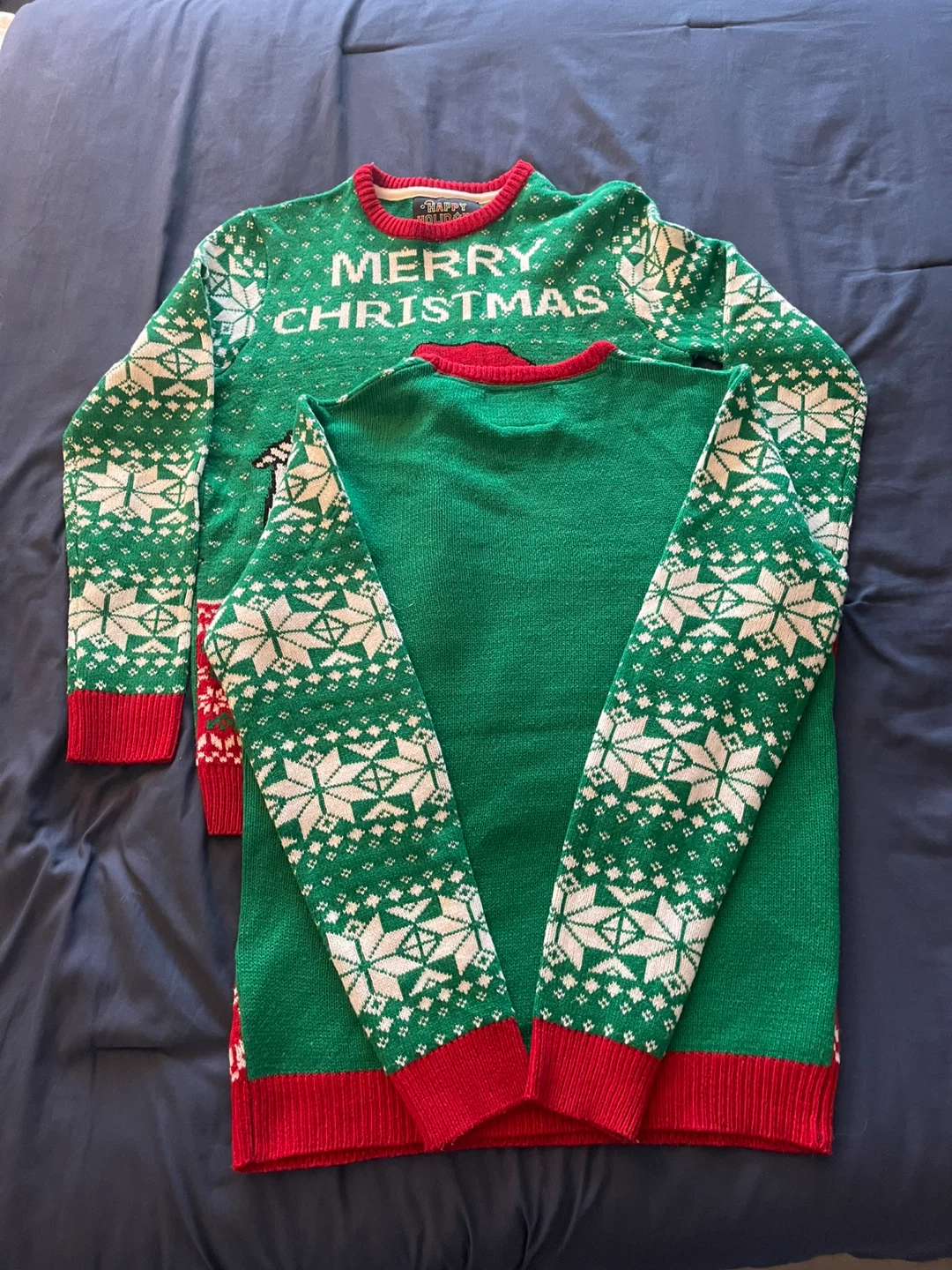 Happy Christmas Merry Christmas Sweater Bundle (2) - photo 2