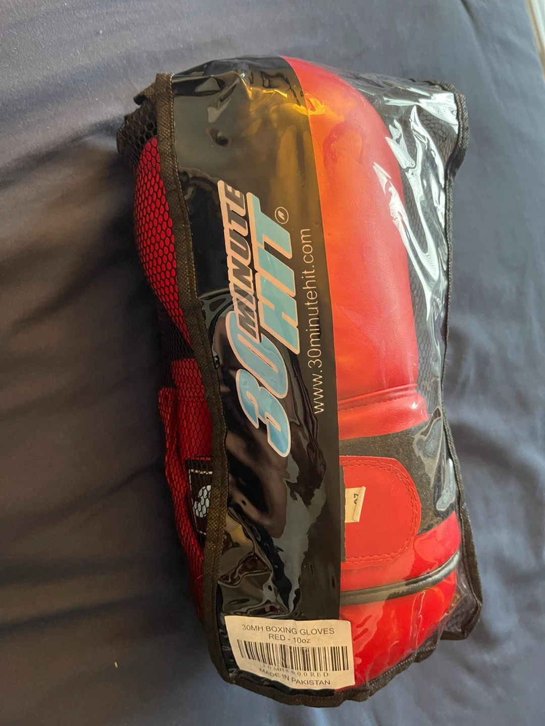30 Minute Hit 10oz Boxing Gloves - Red
