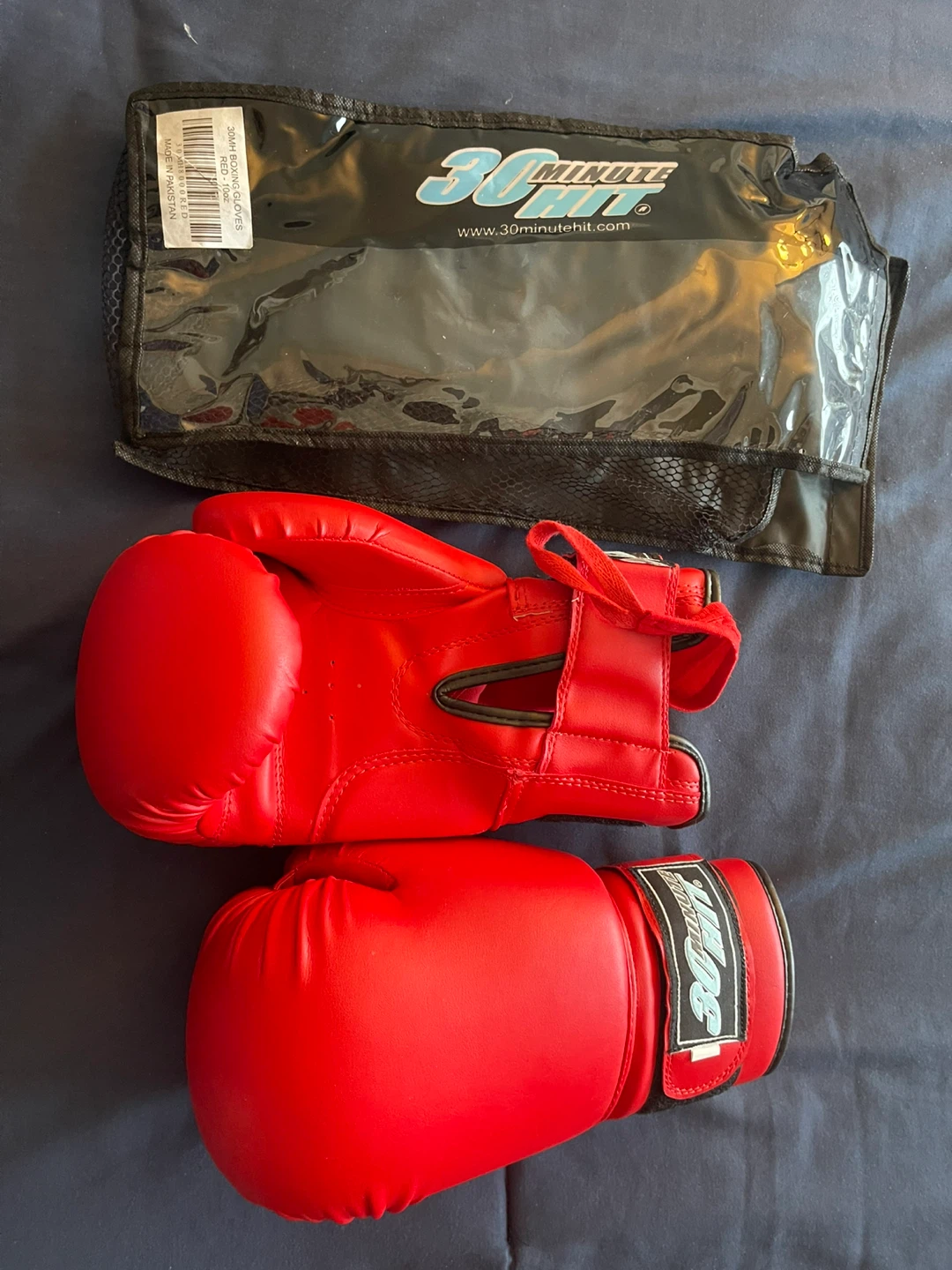 30 Minute Hit 10oz Boxing Gloves - Red - photo 3