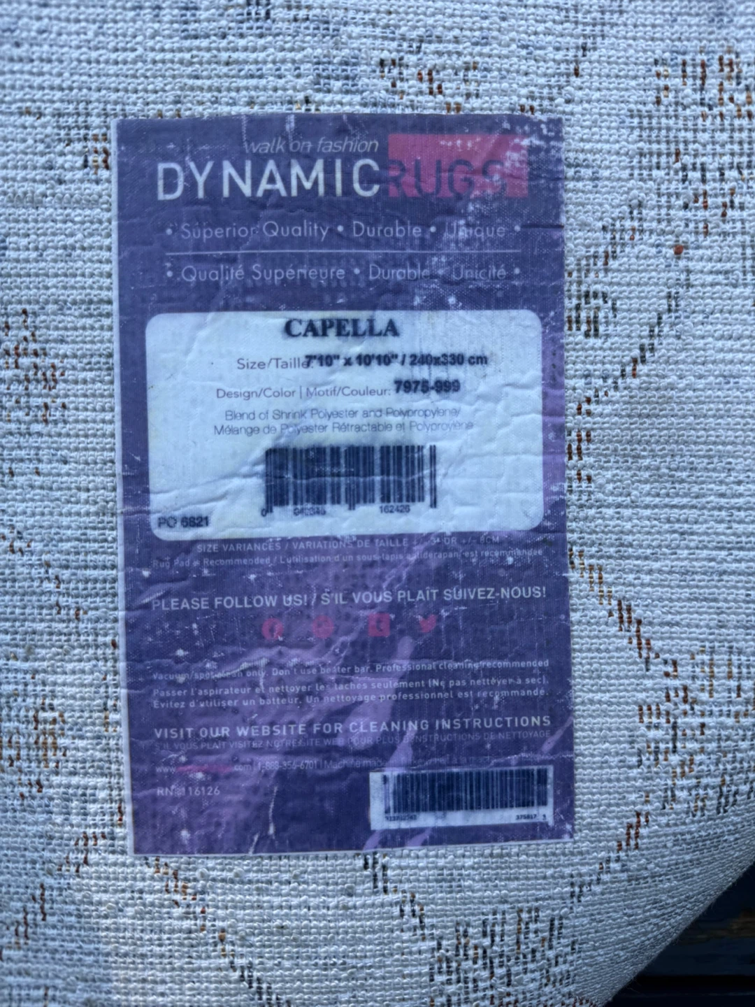Dynamic Rugs Capella Area Rug 7'10" x 10' - photo 4